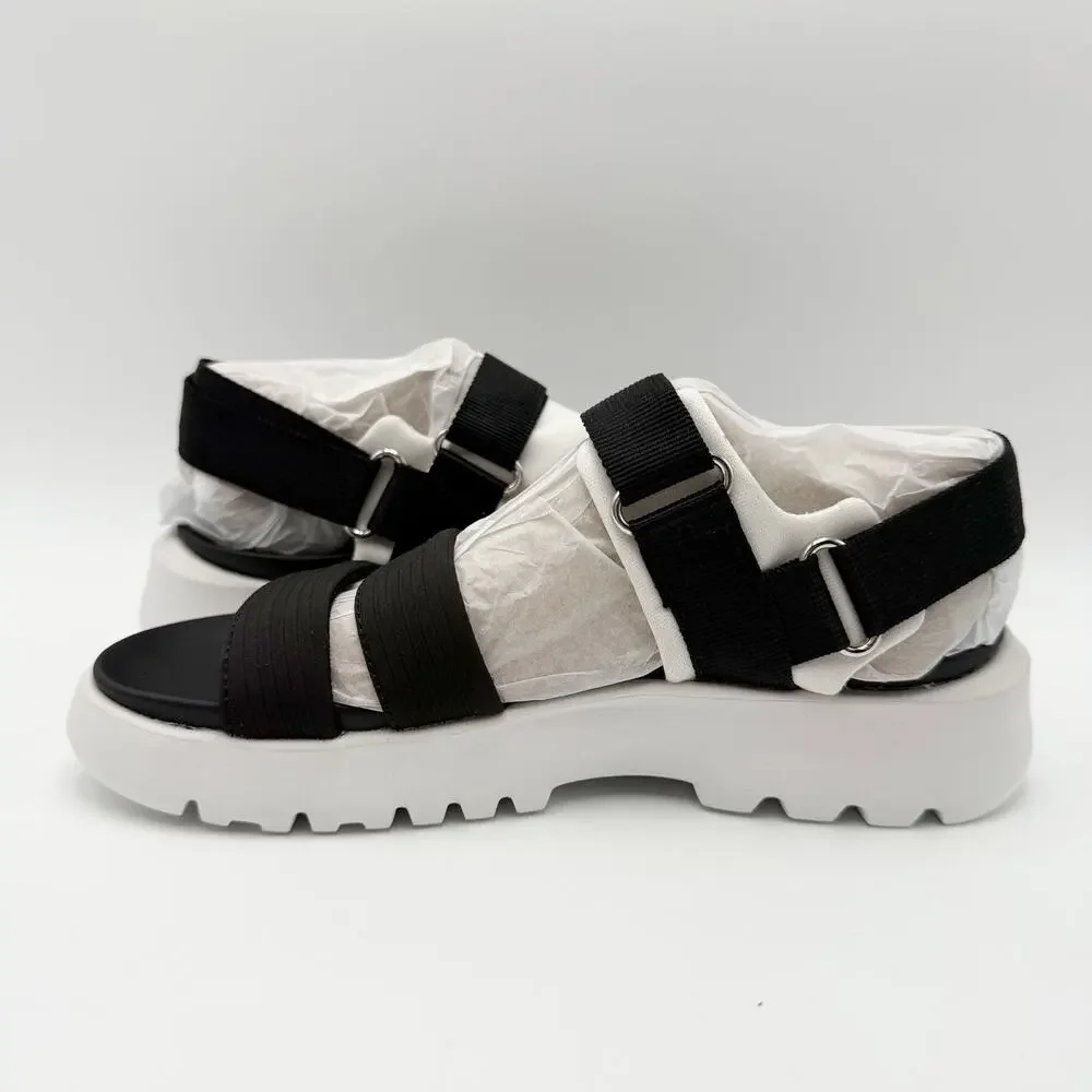 Ryka Womens Beyond Sandals Size 5.5 M EU 35.5 Black NIB
